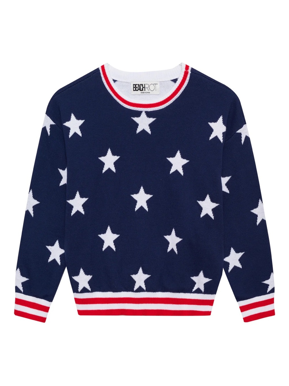 Beach Riot Little Callie Sweater Twilight Stars - Picture 2 of 3